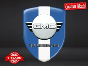 GMC Badges Auto Perso Modernes Résistants Max Pro